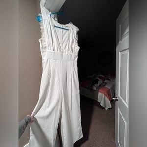 Bridal Pant Romper